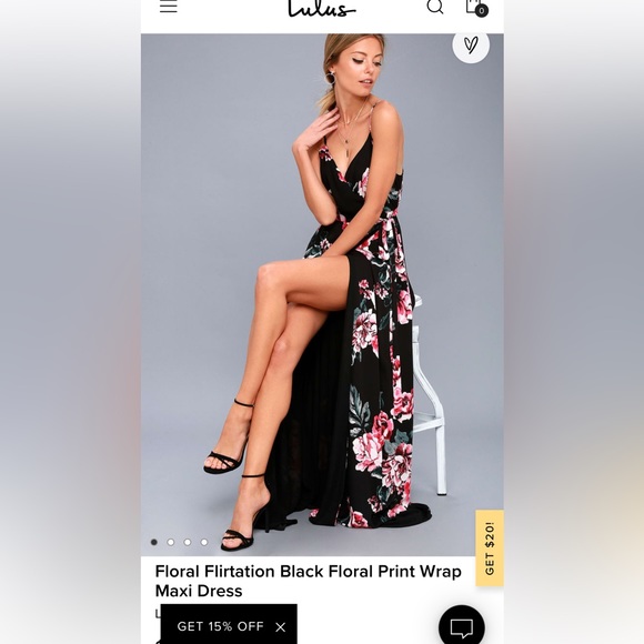 Lulu Wrap Dress - Picture 2 of 3